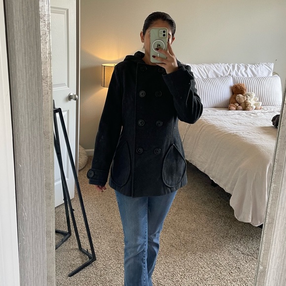 J-Lo winter peacoat gray - Picture 7 of 10